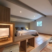 © Lou Visetto - rental l'Ostal private terrace and shared swimming pool - <em>Lou Visetto</em>