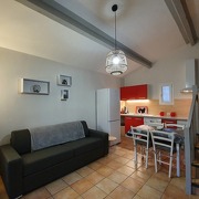 © Lou Visetto - rental l'Ostal private terrace and shared swimming pool - <em>Lou Visetto</em>