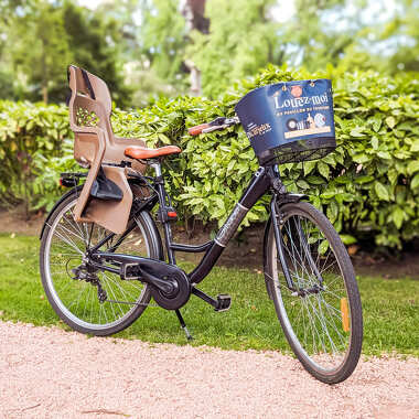 © Mechanical bicycle rental with baby carrier in Vienne - <em>Vienne Condrieu Tourisme</em>