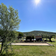 © Mas de Veyras - les micocouliers - <em>Mas de Veyras</em>