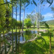 © Lou Visetto - rental l'Ostal private terrace and shared swimming pool - <em>Lou Visetto</em>