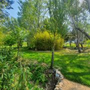 © Lou Visetto - rental l'Ostal private terrace and shared swimming pool - <em>Lou Visetto</em>