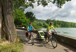 ViaRhôna road cycling - 11th stage - St-Romain-en-Gal / Vienne > Sablons