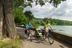 ViaRhôna road cycling - 11th stage - St-Romain-en-Gal / Vienne > Sablons