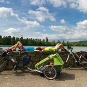 © ViaRhôna road cycling - 11th stage - St-Romain-en-Gal / Vienne > Sablons - <em>Christian Martelet / Auvergne-Rhône-Alpes Tourisme</em>