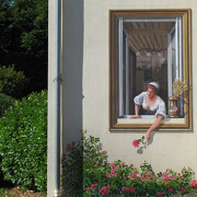 © Trompe-l'œil fresco by Eyzin-Pinet - <em>A-FRESCO</em>