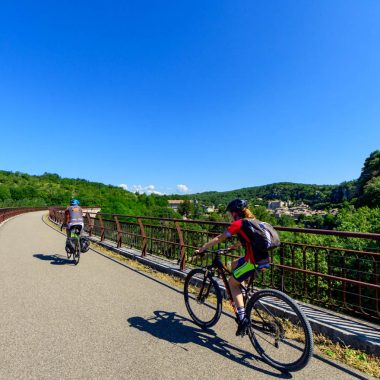 © Via Ardèche: from Aubenas to Gagnieres - <em>©A.Renaud-Goud-ADT07</em>