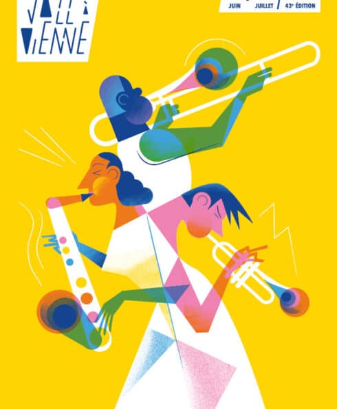 Affiche de Jazz à Vienne