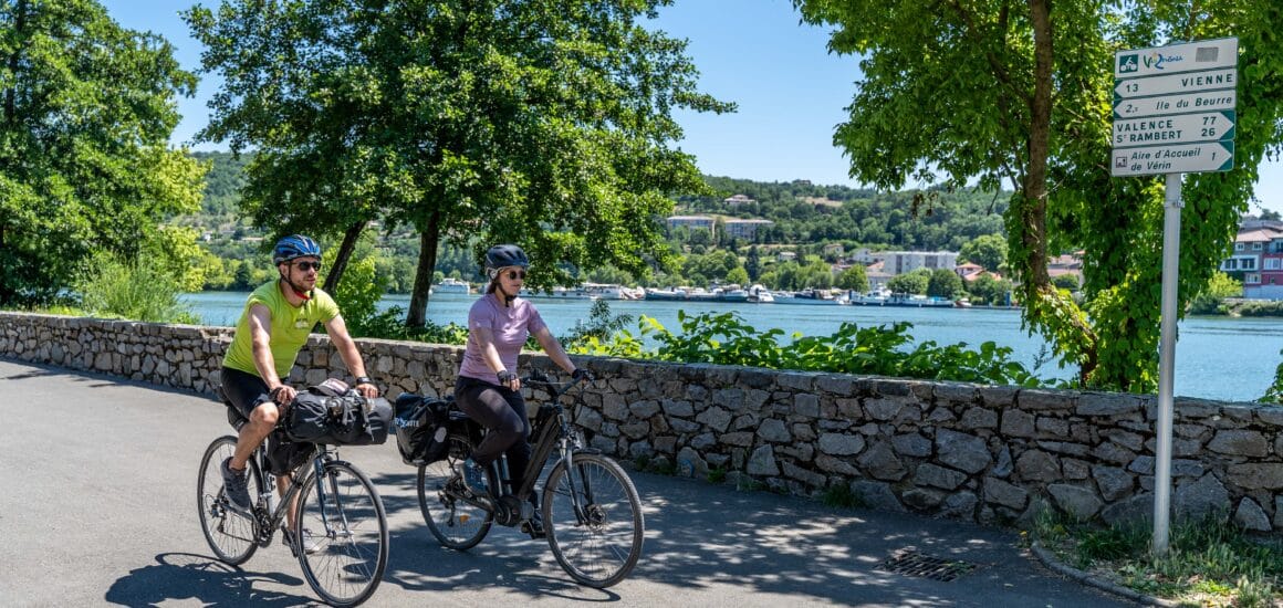 En famille sur la ViaRhôna