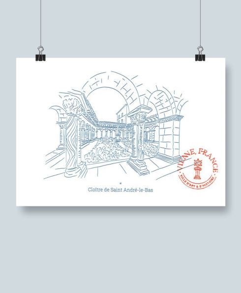 Mockup carte vienne souvenirs